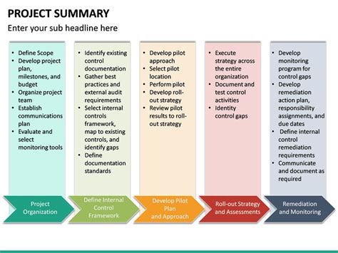 Project Summary PowerPoint Template | SketchBubble