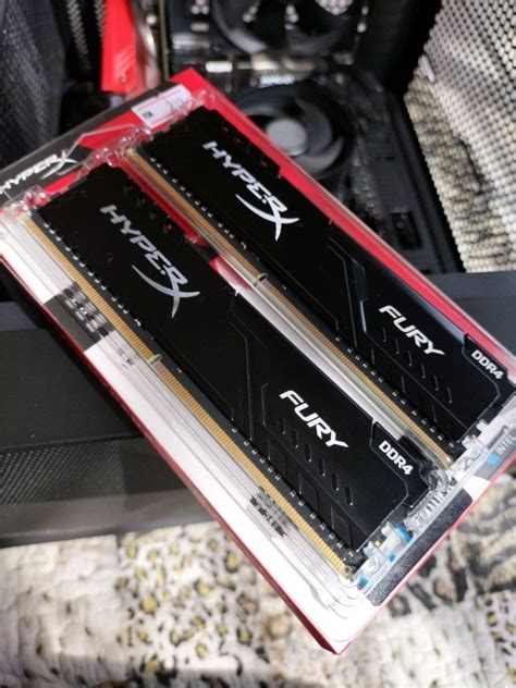 2x DDR4 3200MHz Kingston HyperX Fury 8gb, Computers & Tech, Parts ...