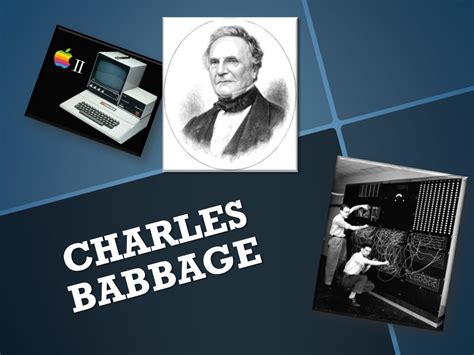 Charles Babbage Inventions The First Computer