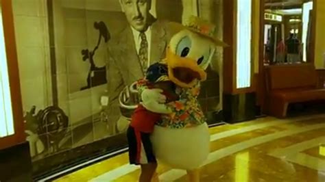 Moment of Disney Bliss: Meeting Donald Duck on the Disney Cruise Line - LaughingPlace.com