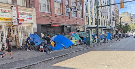 City of Vancouver plans to remove all tents on East Hastings today ...