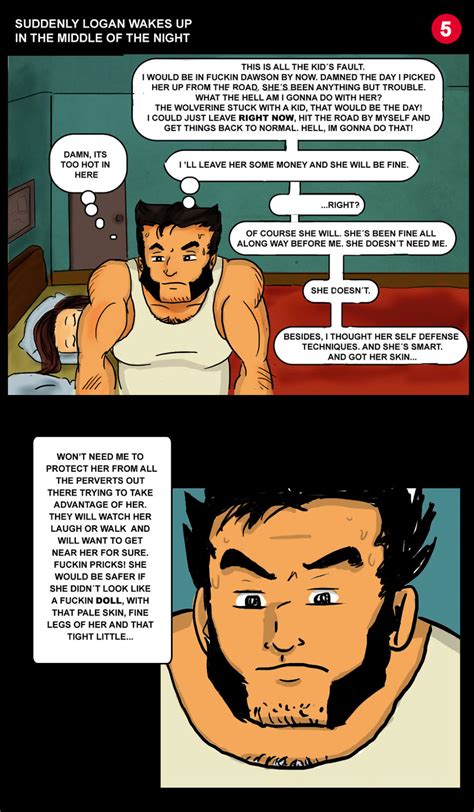 Wolverine and Rogue Comic 5 by yeyforme on DeviantArt