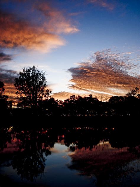 Murray River Sunset | Sunset at the Loxton Riverfront carava… | Kristian Golding | Flickr