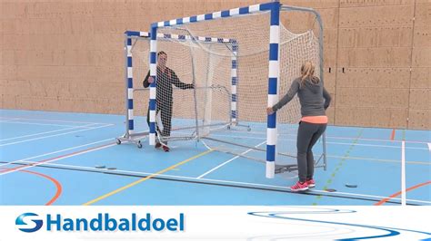 Handball goal - Schelde Sports - YouTube