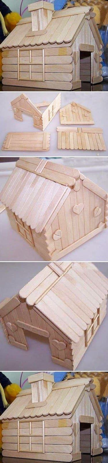 Aranyalma: Karácsonyi díszek spatulából | Popsicle stick houses, Craft stick crafts, Popsicle ...