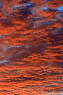 fiery sunset wallpaper | Cropped version of a sunset I poste… | Flickr