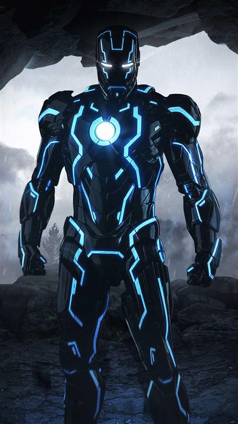 Blue Iron Man Wallpapers - Top Free Blue Iron Man Backgrounds - WallpaperAccess