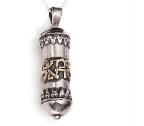 Mezuzah Necklace Keeps You Close to God • Kibitz Spot