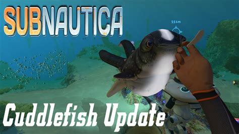 Subnautica - Where To Find A CuddleFish Update! - YouTube