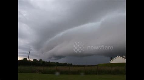 Spectacular Shelf Cloud (Arcus Cloud) Video 2 - Buy, Sell or Upload ...