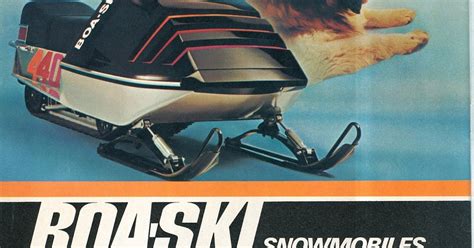 CLASSIC SNOWMOBILES OF THE PAST: 1974 BOA-SKI SNOWMOBILE