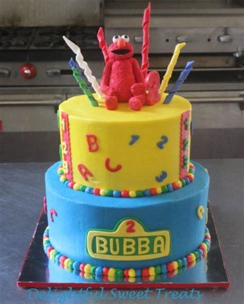 Elmo-2Nd Birthday Cake - CakeCentral.com