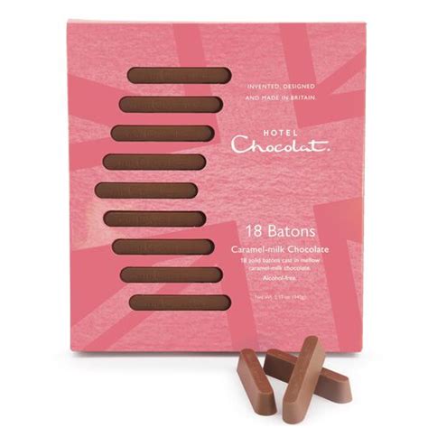 Caramel Milk Chocolate Batons | Hotel Chocolat