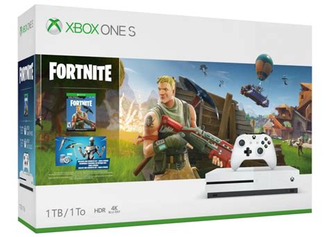 Microsoft Xbox One S White - 1TB Fortnite Bundle | Public