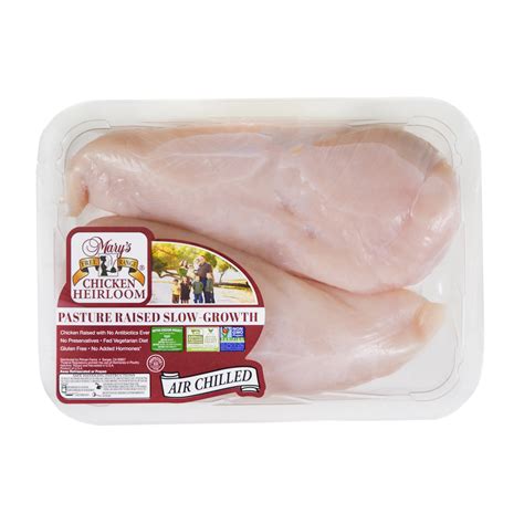 Mary's Free Range Heirloom Pasture Raised Boneless Skinless Chicken Breast - Shop Chicken at H-E-B