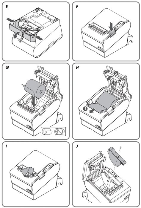 EPSON TM-T88V POS Receipt Printer User Manual