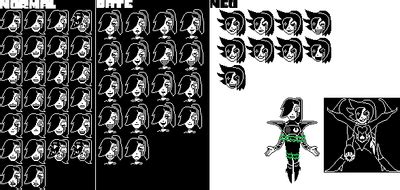 Flop-Tale Mettaton Sprite Sheet by Shyren101 on DeviantArt