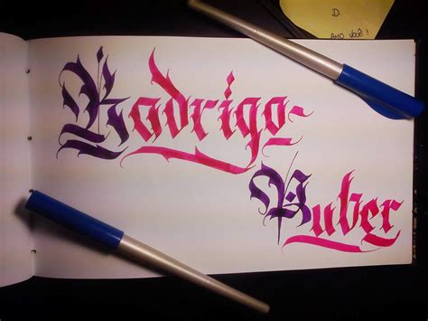 Learning Calligraphy on Behance