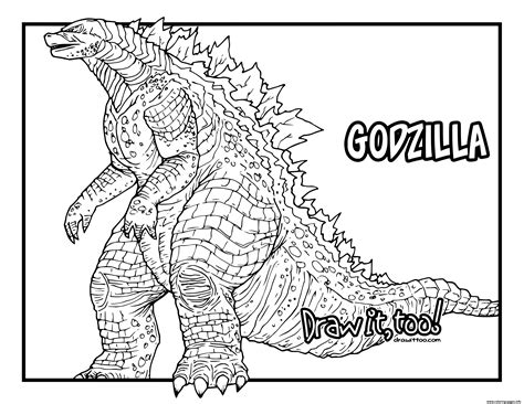 Godzilla Printable - Printable Word Searches