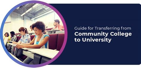 Guide for Transferring from Community College to University