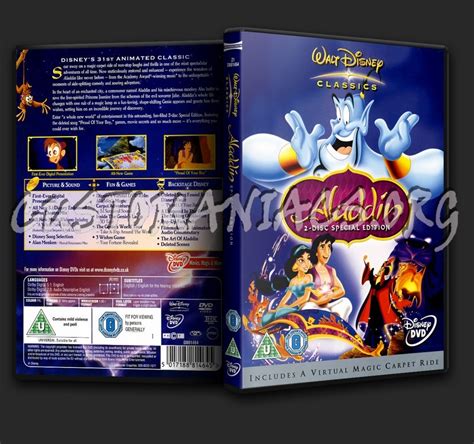 Aladdin dvd cover - DVD Covers & Labels by Customaniacs, id: 23809 free ...