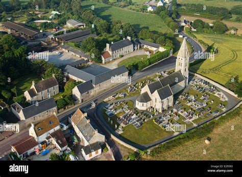 France, Calvados, Colleville sur Mer (aerial view Stock Photo - Alamy