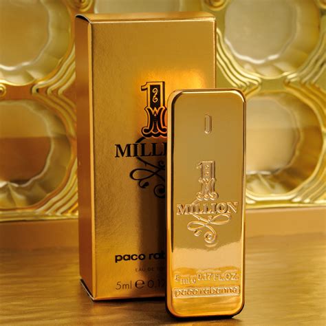 Paco Rabanne Perfume 1 One Million Eau De Toilette Mens Cologne Mini ...