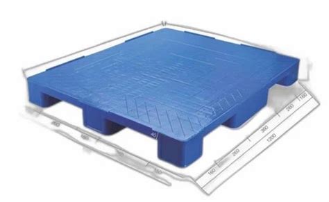 SEAPLAST Blue Nilkamal Plastic Pallets, For Material Handling, Capacity: 4000 KG at best price ...