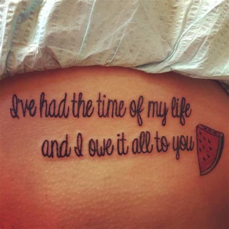 30 Relatable Love Quote Tattoos - TattooBlend