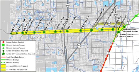 Critical Miami: Proposed new Metrorail and other transit lines