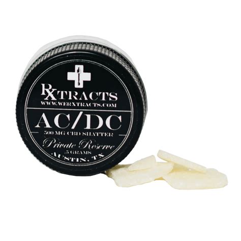 Premium Ac/Dc CBD Shatter | CBD Shatter | Rxtracts