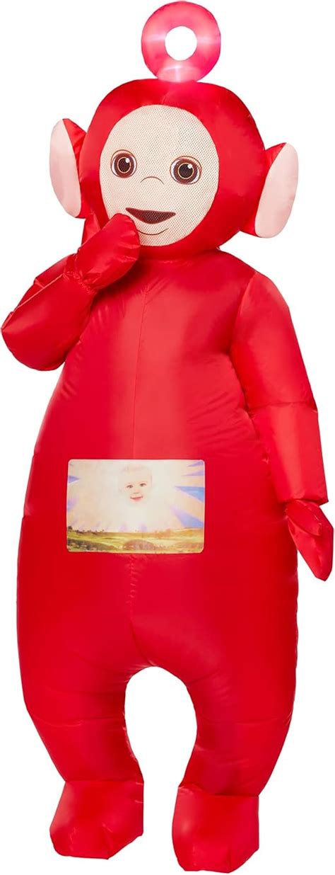 Spirit Halloween Teletubbies Adult Po Inflatable Costume | Officially ...