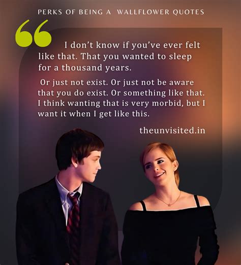 25 "Perks Of Being A Wallflower" Quotes To Remind You Of Your Teenage Years - The Unvisited