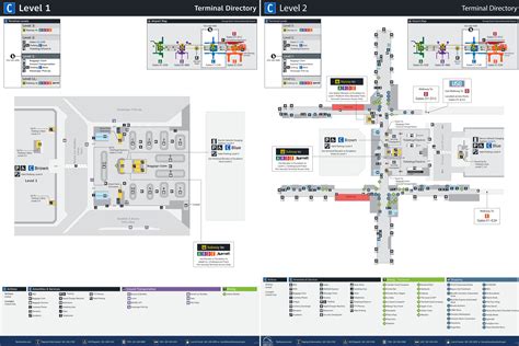 Houston airport terminal C map - Ontheworldmap.com