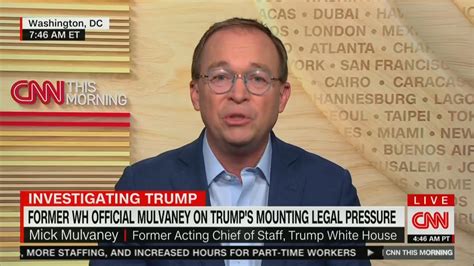 Mick Mulvaney: Donald Trump Will 'Absolutely' Be Indicted