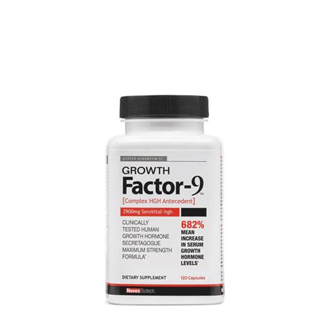 Growth Factor 9: Best GH Boosting Strength Enhancing Aid!