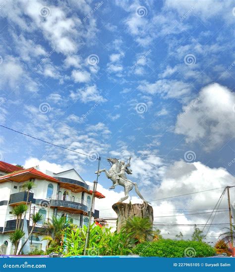 Monument Tuanku Imam Bonjol in the City of Bukittinggi, West Sumatra, Indonesia Stock Image ...