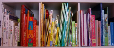 Percolating Projects: Rainbow Bookshelf