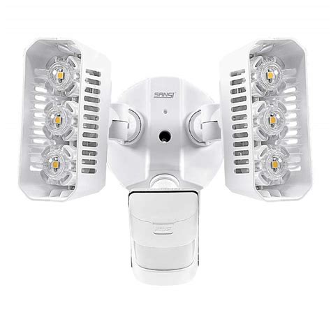 SANSI LED Outdoor Motion-Activated Security Lights, 27W (200W Equiv ...