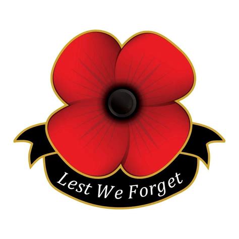 Lest We Forget Poppy Remembrance Day Vinyl Car & Truck | Etsy Canada