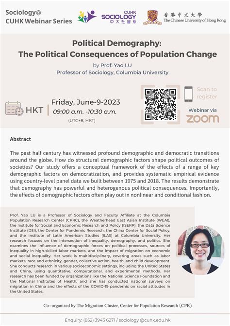 Webinar “Columbia University Political Demography: The Political ...