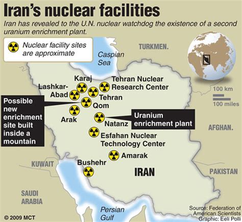 219 Iran Nuclear Facilities Map | vada mossavat | Flickr