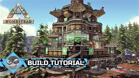 Ark: Survival Evolved - How to build a Treehouse - Homestead build tutorial (No Mods) - YouTube