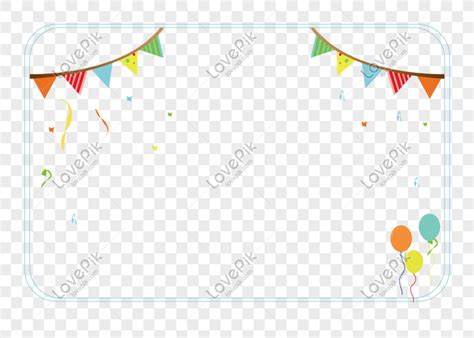 Celebration Border, Celebration, Clean Borders, Vector Free PNG And ...