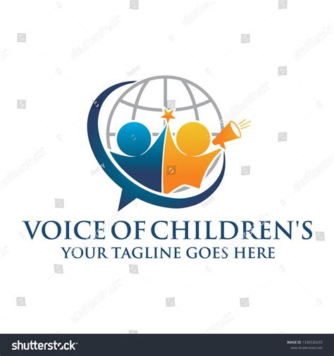 Voice Child Logo Stock Vector (Royalty Free) 1336530293 | Shutterstock