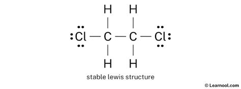 C2H4Cl2 Lewis structure - Learnool