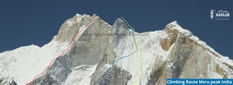 Meru Peak India 6660M - Kahlur Mountaineering Company