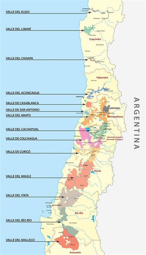 Chile Wine Regions | VINAMERICAS