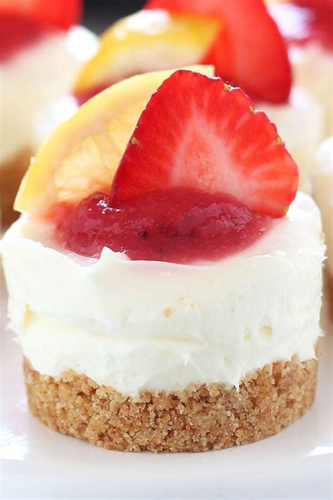 no bake mini cheesecake graham cracker crust