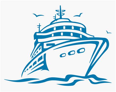 Cruise Ship Outline Svg Vacation Svg Cruise Ship Clipart